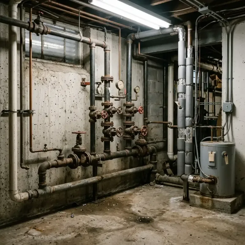 Certified plumbing technician performing same-day Commercial Plumbing Services service and installation