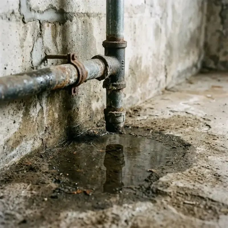 Certified plumbing technician performing same-day Electronic Leak Detection & Repair service and installation