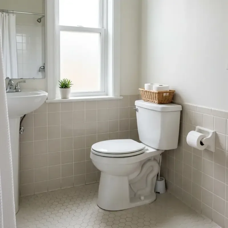 Certified plumbing technician performing same-day Toilet Repair & Installation service and installation